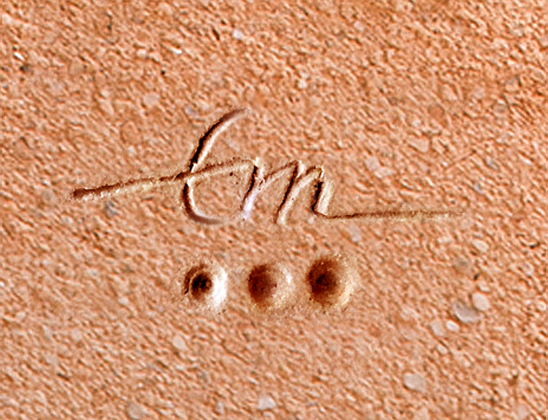 Logo Au creux des mains - Emmanuelle Cadoret, céramiste